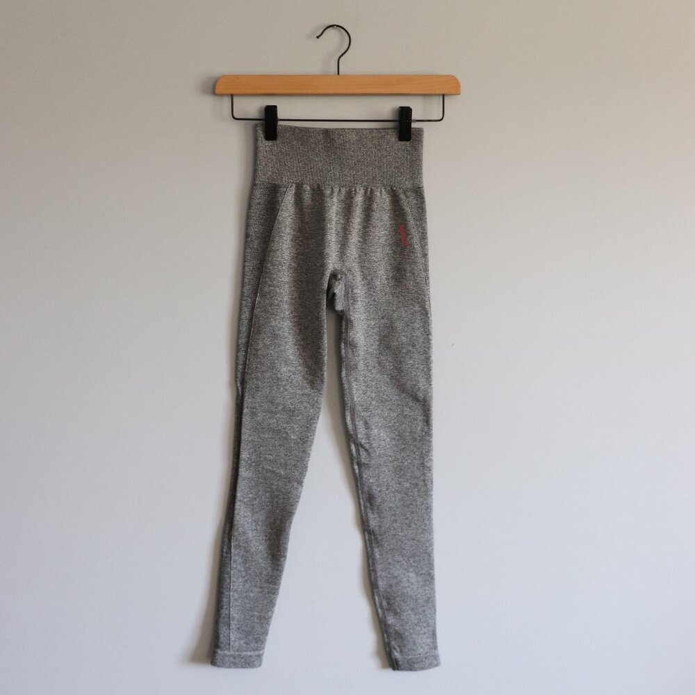 Gymshark Women'sâ Grey Sz XXS Flex Seamless High Rise Stretch Skinny Leggings